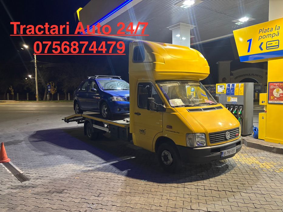 Tractari Auto/Utilaje/Dube Asistenta rutiera Non Stop