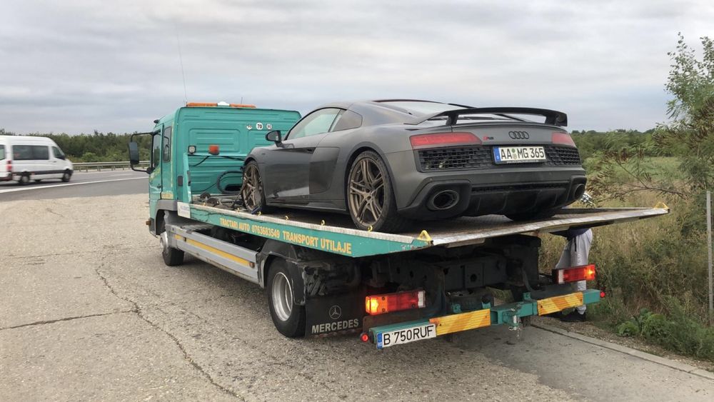 Tractari auto joase Transport dibe utilaje Asistenta rutiera