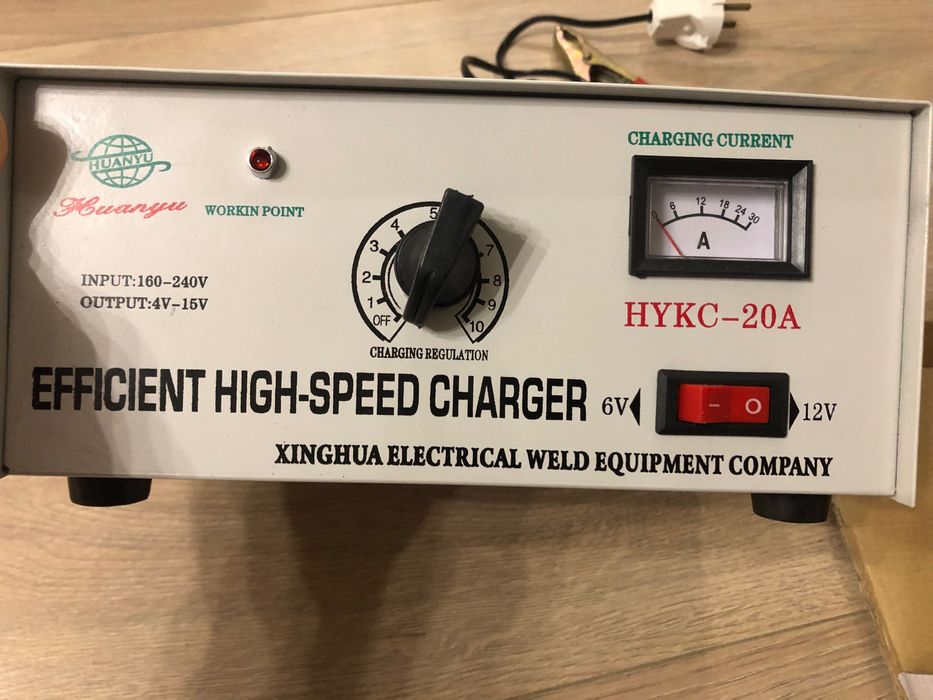 Зарядное устройство для автомобильного аккумулятора