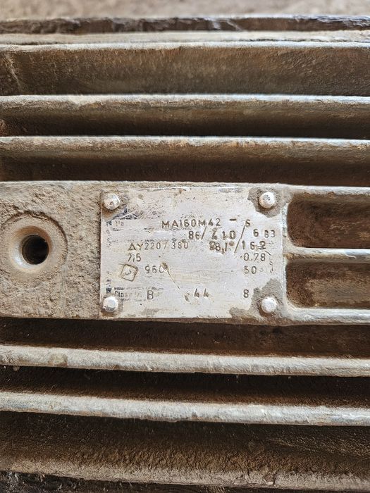 Motoare electrice 7,5kw , 1,1kw si 0,75kw