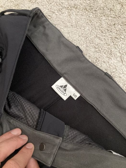 Pantaloni Vaude M-L softshell gros cu aerisiri munte