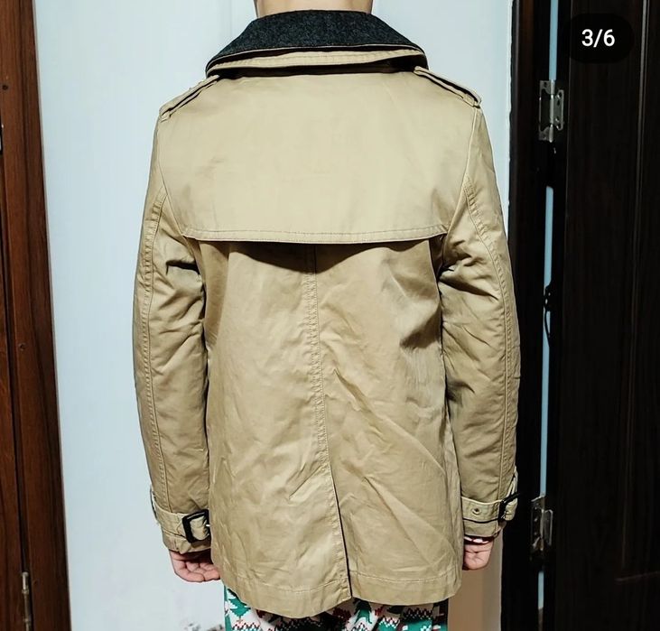 Trench/palton lana 2 in 1 unisex DKNY 9 ani(140)