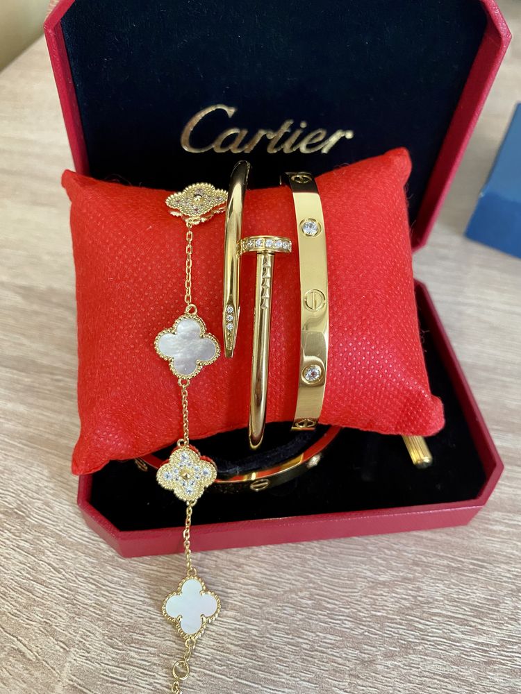 Set Bratari Cartier si Van Cleef Rose Gold. Calitate Premium