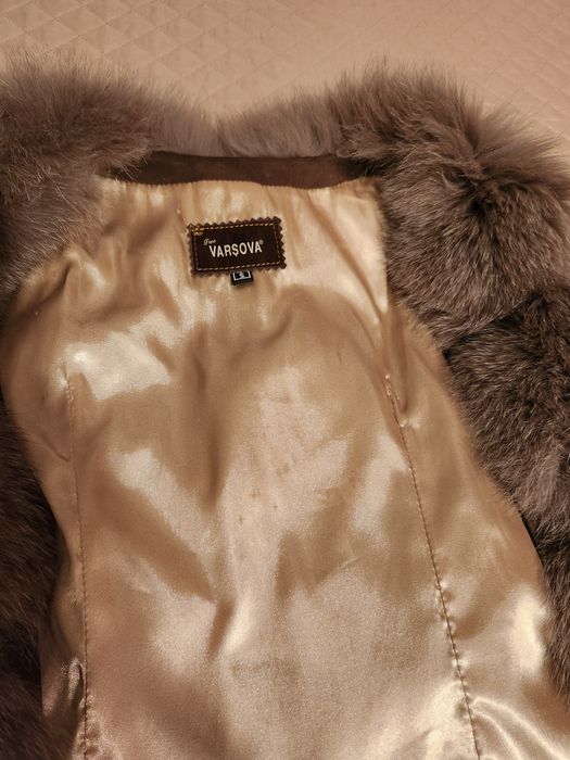 Vesta blana naturala