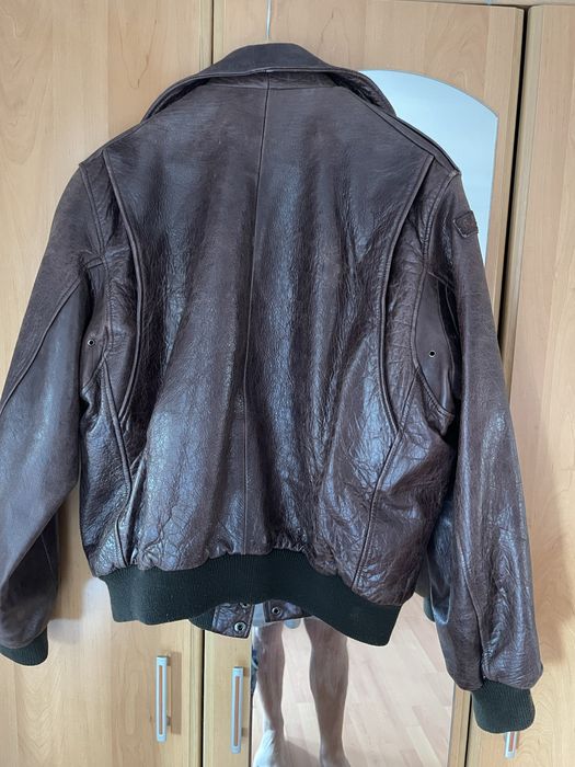 Geaca piele naturala marimea 50
