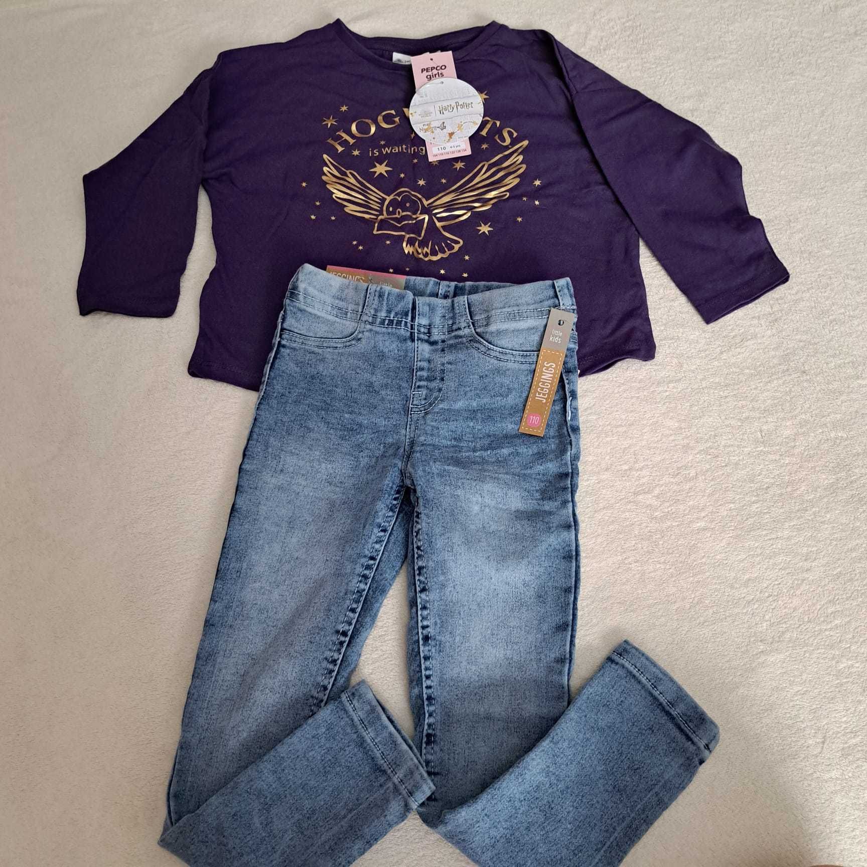 Bluza Harry Potter si blugi 110 noi cu eticheta