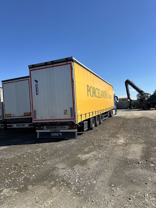 MAN TGX 440 mega an fabricatie 2009 euro 4 ,remorca schmitz mega 2008