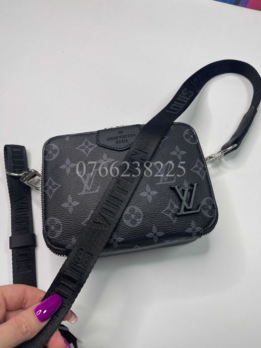 Borseta Louis Vuitton - imprimeu monogram eclipse
