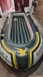 Barca gonflabila / pneumatica de pescuit, Intex Seahawk 4, 4 persoane