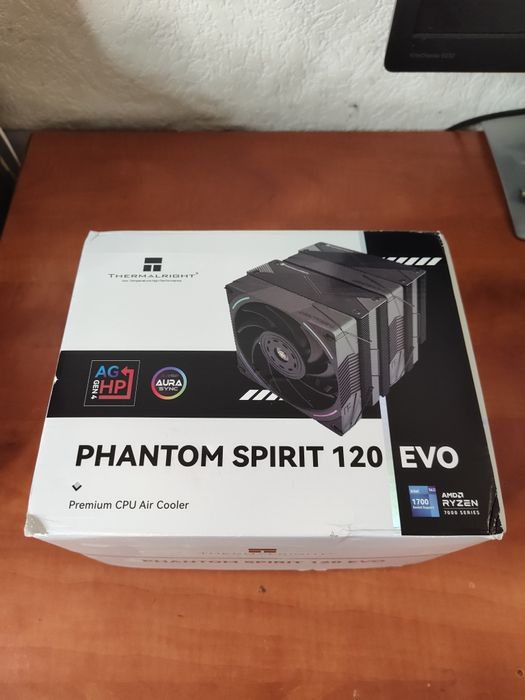 Okazie! Cooler cpu Thermalright Phantom Spirit 120 Rvo nou,la cutie!