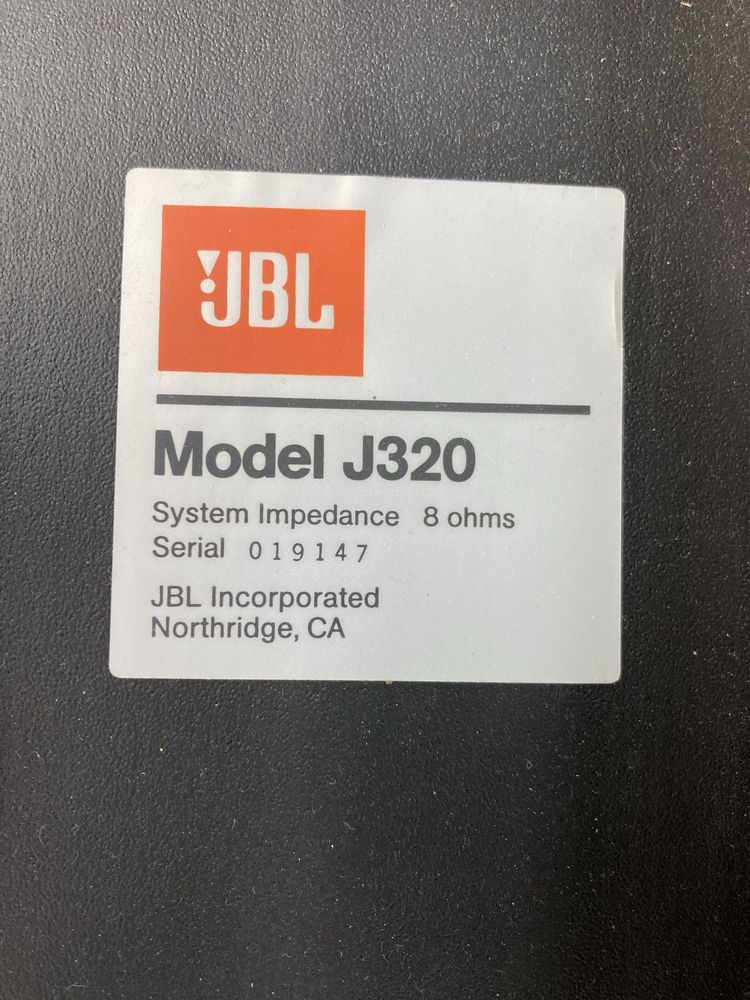 Jbl j320 тонколони