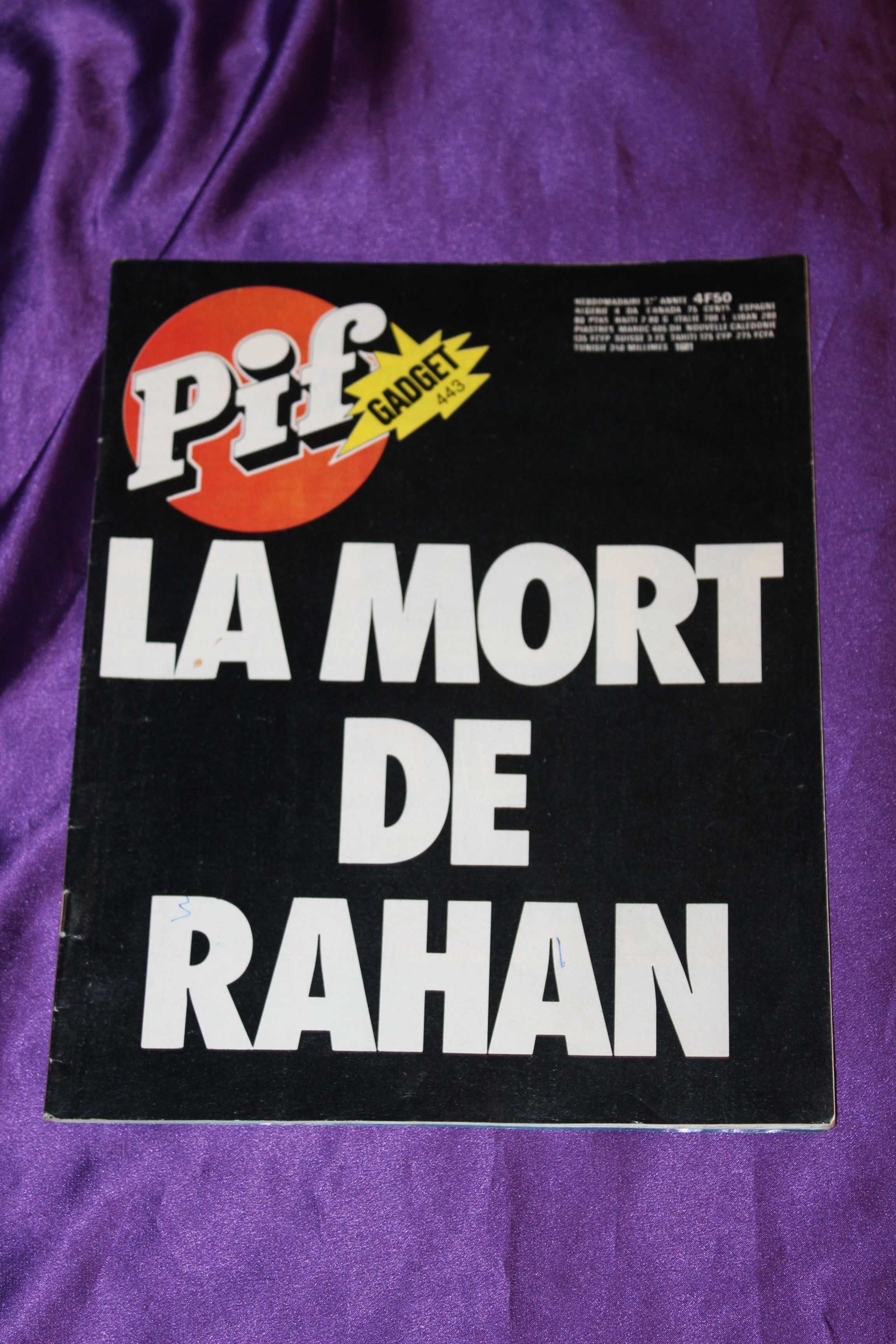 Reviste PIF Gadget serie noua nr 1 2023 benzi desenate 443 340 rahan