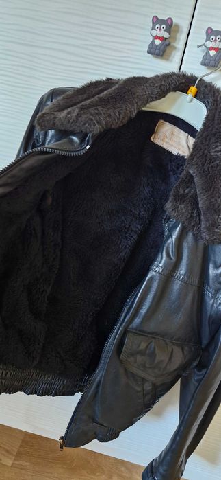 Geaca de piele masura S