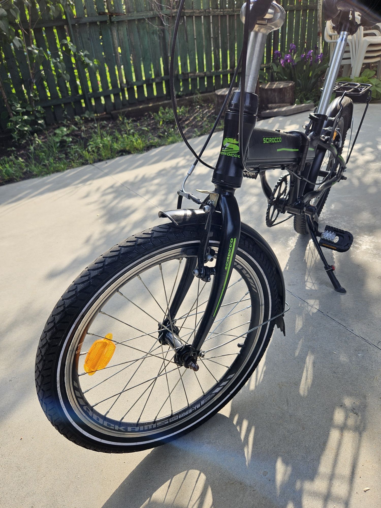 Bicicleta pliabila Scirocco, cadru din aluminiu