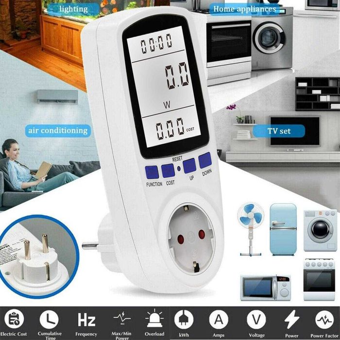 Автоматичен уред за измерване на електроенергия, Ватметър, Светещ