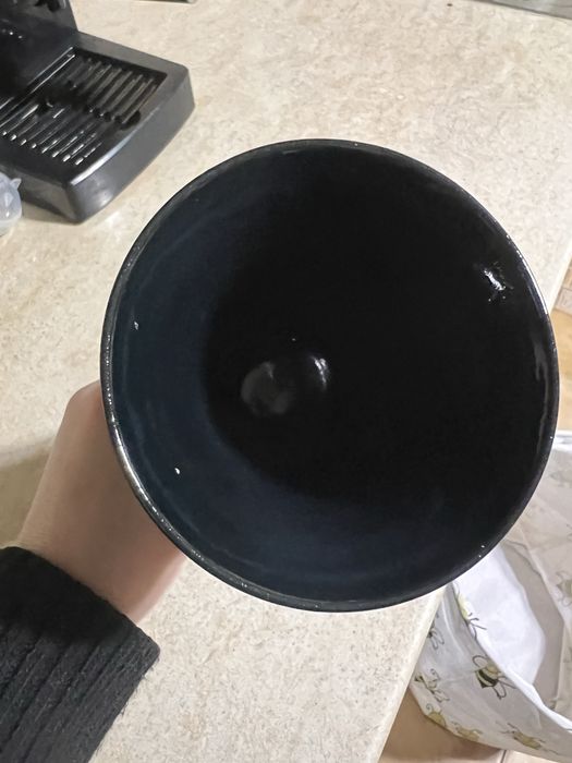 Бутикова керамична чаша за вино -ръчна изработка