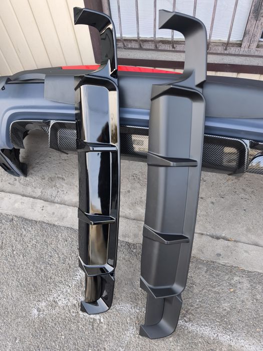 BMW E39 диффузор зад бампера