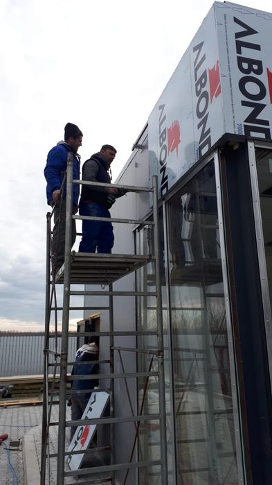 Pereti cortina,alcobond,tamplarie aluminiu si pvc