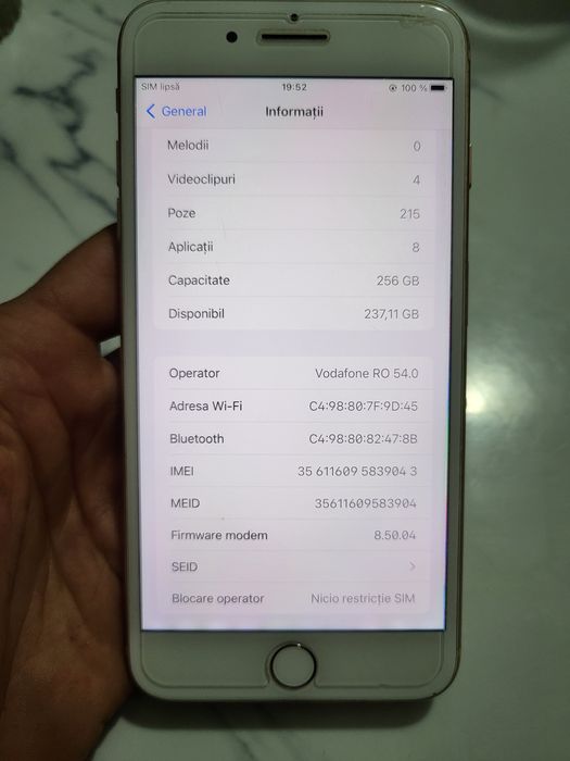 IPhone 8 Plus Alb