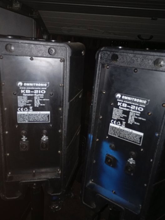 Vând boxe pasive omnitronic KB 210 foarte bune