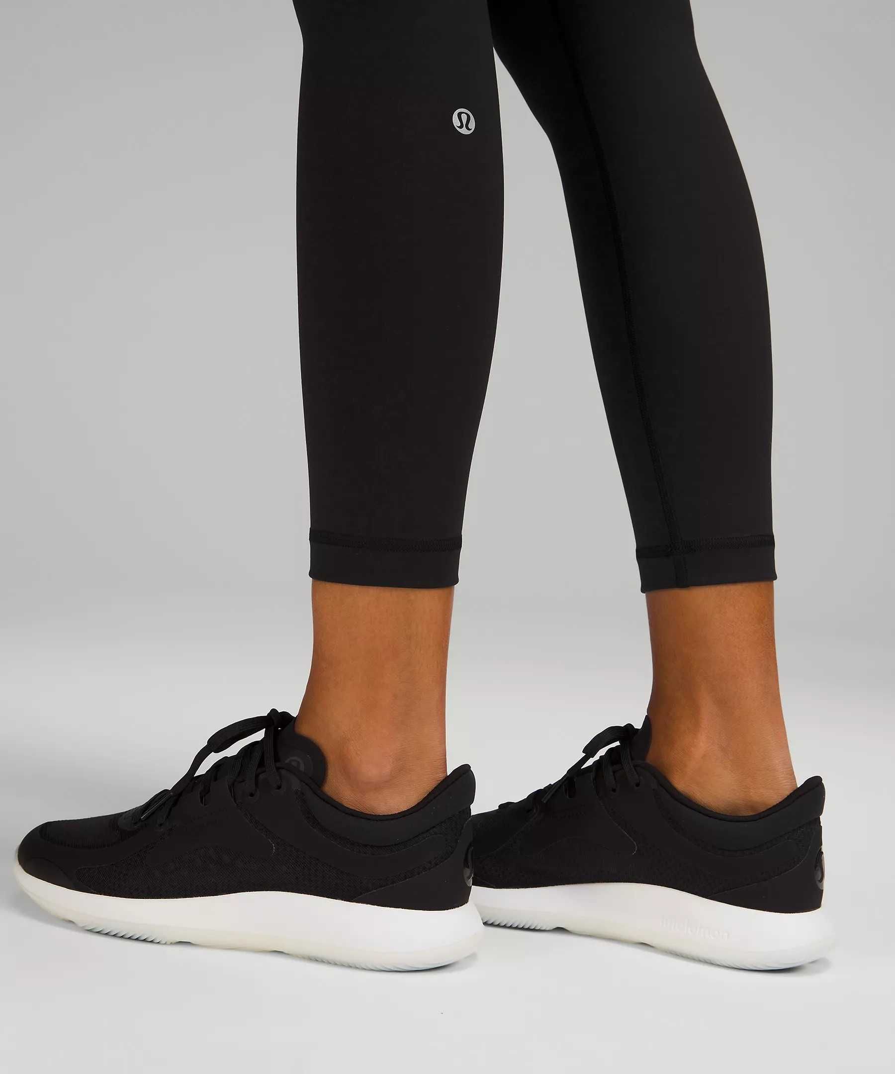 Lululemon Wunder Train High Rise Tight 25" size 6 Black