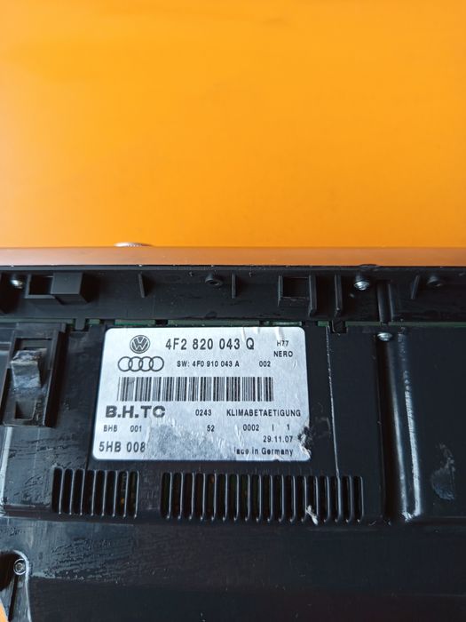 Audi A6 C6 4F управление климатроник панел с подгрев на седалките