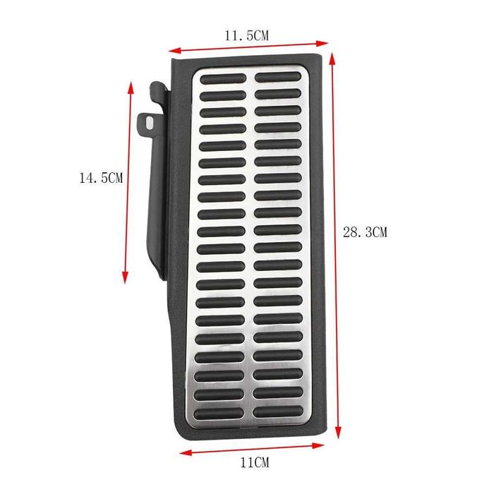Ornamente INOX pedale automata DSG pentru Volkswagen si Skoda