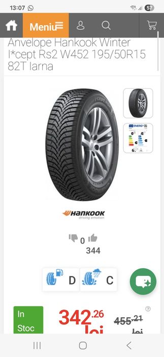 Anvelope iarna Hankook