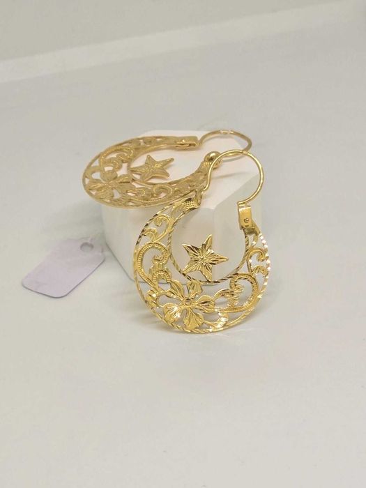 Дамски златни обеци