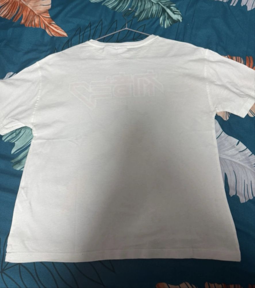 Tricou alb cu desen anime