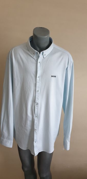 Hugo Boss Cotton Regular Fit Stretch 3XL НОВО! ОРИГИНАЛ! Мъжка  Риза