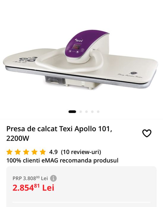 Presa de calcat Texi Apollo 101 cm