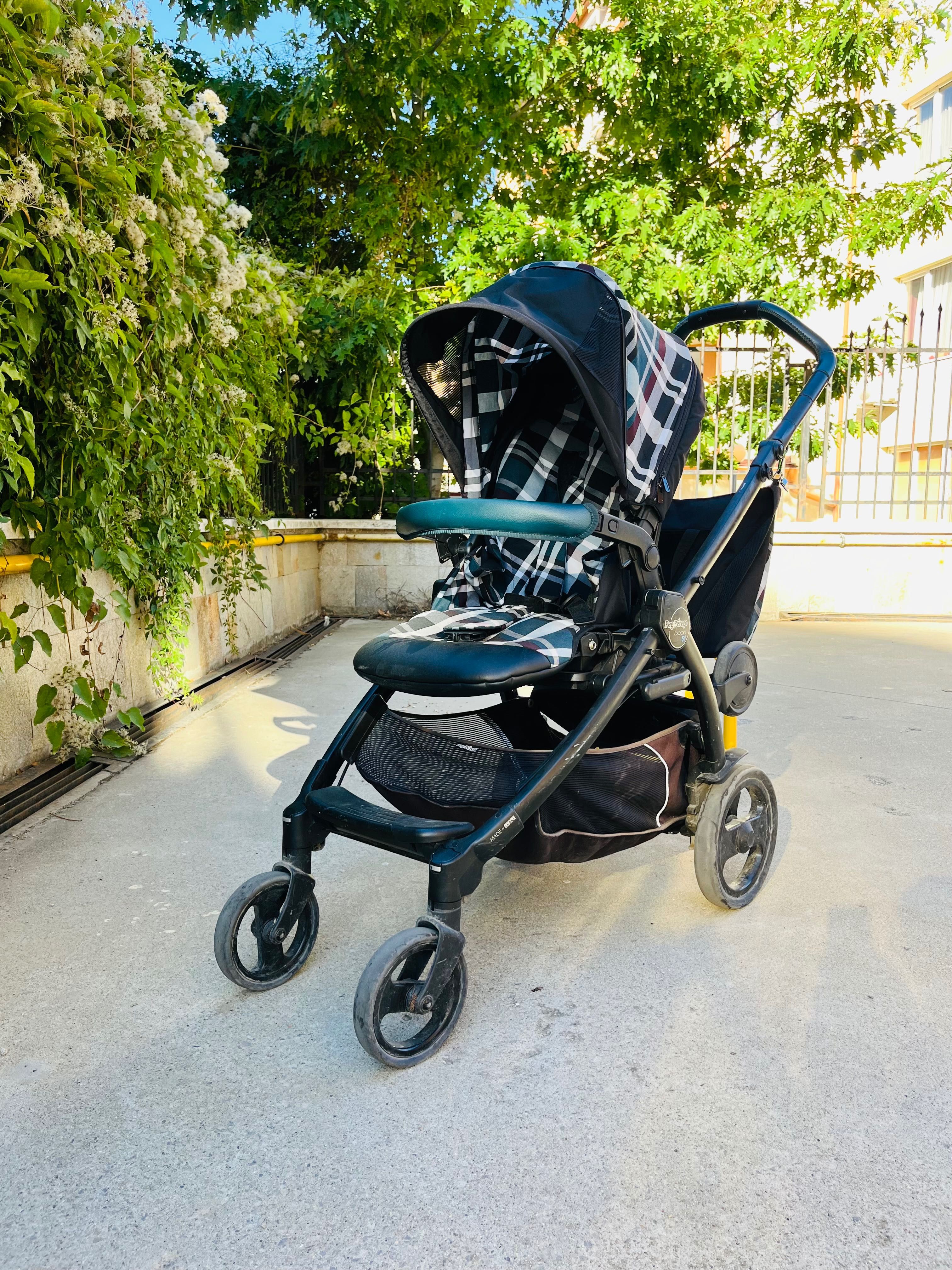 Количка Peg Perego BOOK TARTAN ELITE MODULAR + Izofix Base