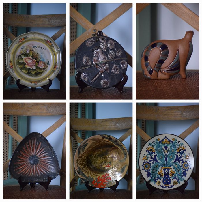 Farfurie perete ceramica vintage portelan