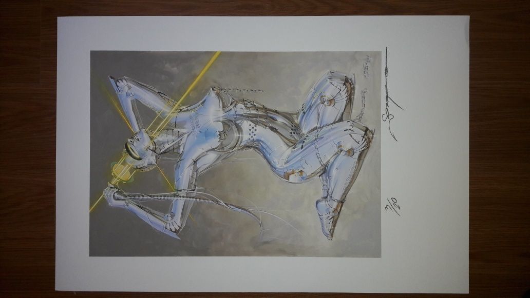 Litografii originale Hajime Sorayama 60x40 cm