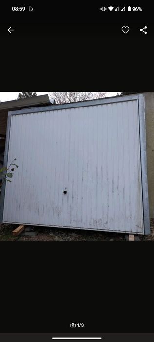 Гаражна врата тип летящо крило Хьорман Hormann 250мм х 250ммн