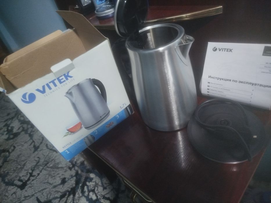 Vitek choynak 1 yillik kafolati bilan
