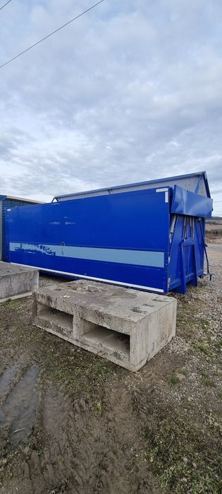 Container depozitare cu deschideri laterale complete