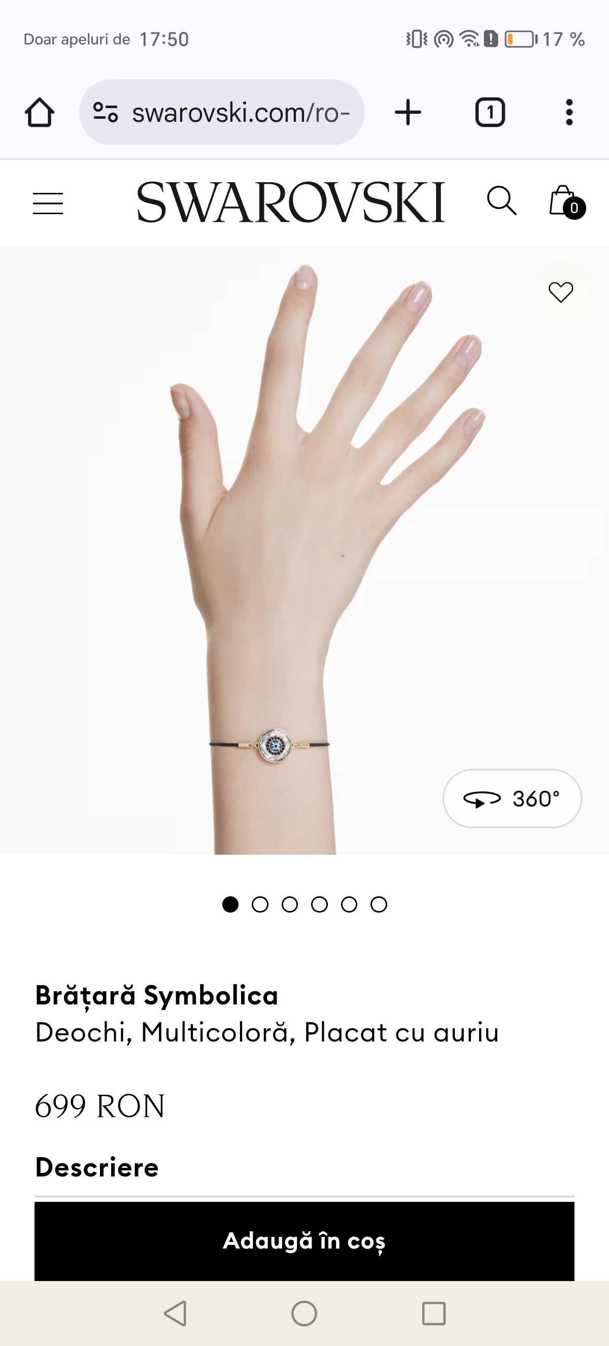 Brățară Swarovski