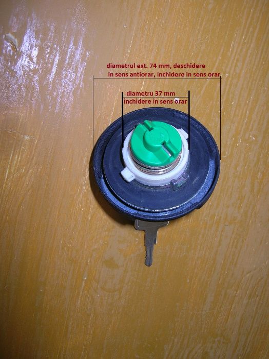 Buson rezervor cu chei, Ford Transit 2000-, Escort, Sierra, Fiesta