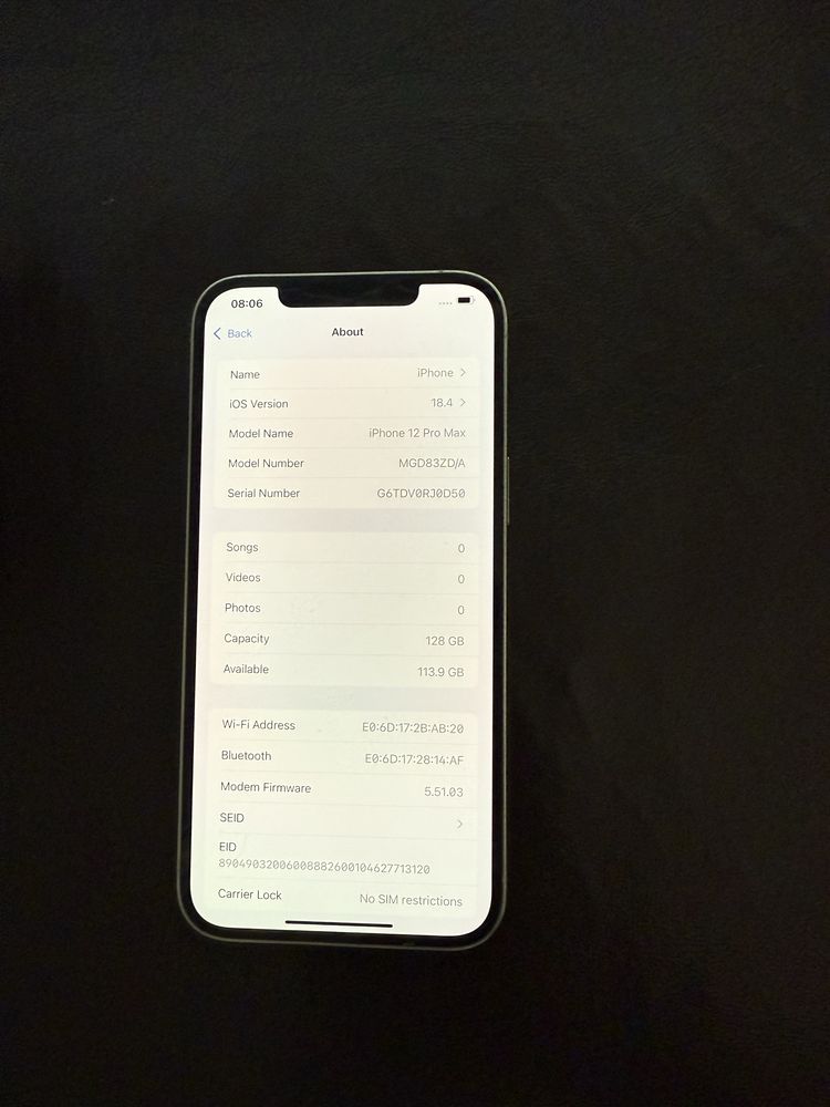 Iphone 12 pro max