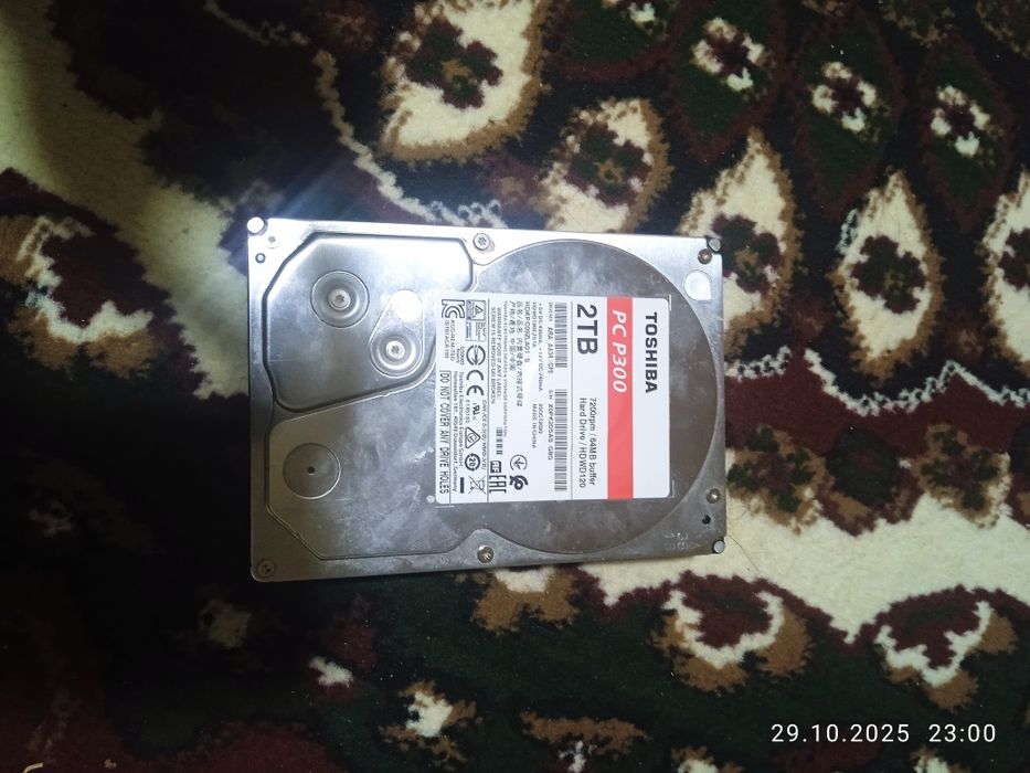 Hdd 2 tb toshiba