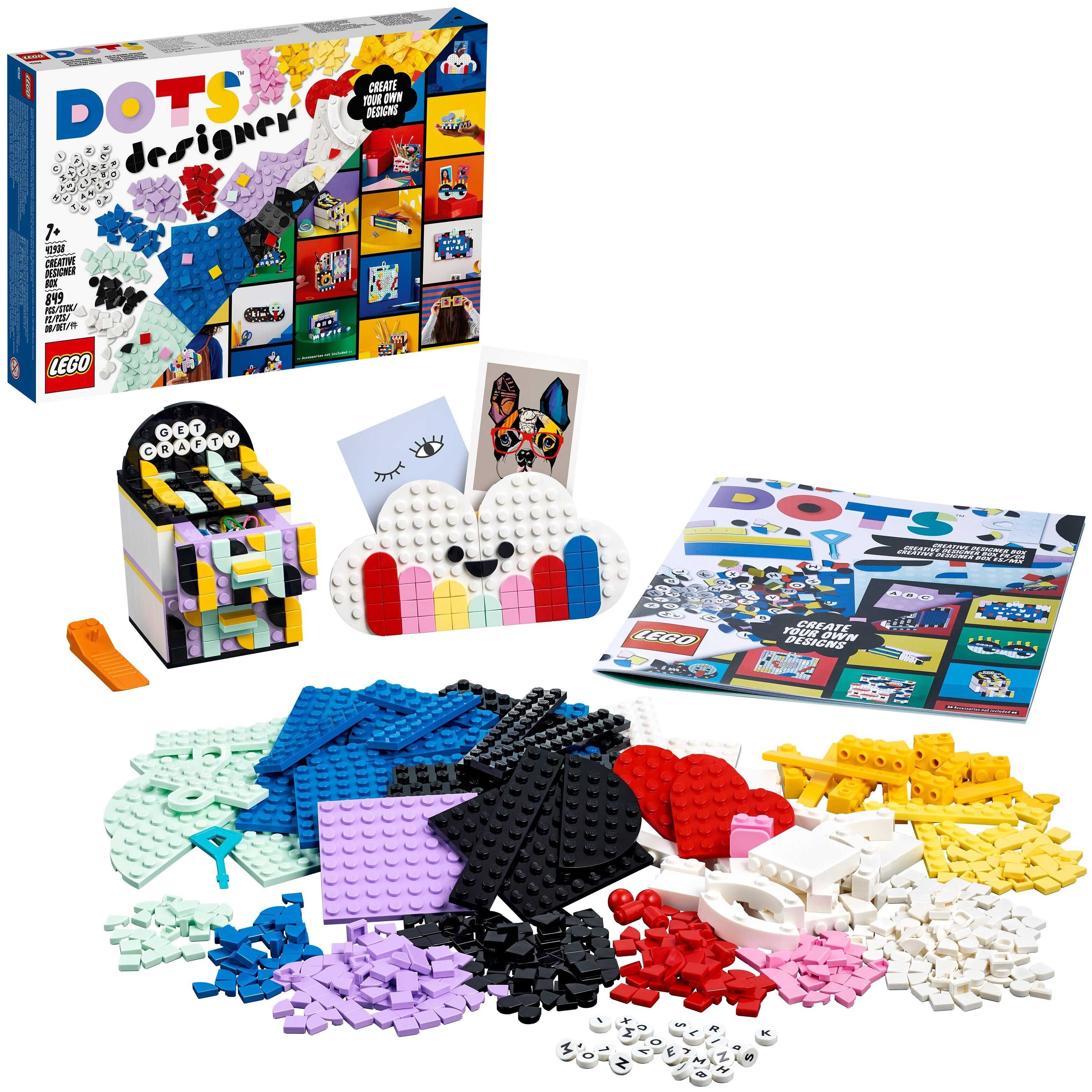 Конструктор LEGO DOTS Творческий набор для дизайнера (849 шт.)