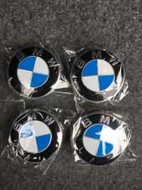 Set Capace roti jante BMW 68mm F30 F01 F10 E90 E60 X3 X5 X6 - Noi