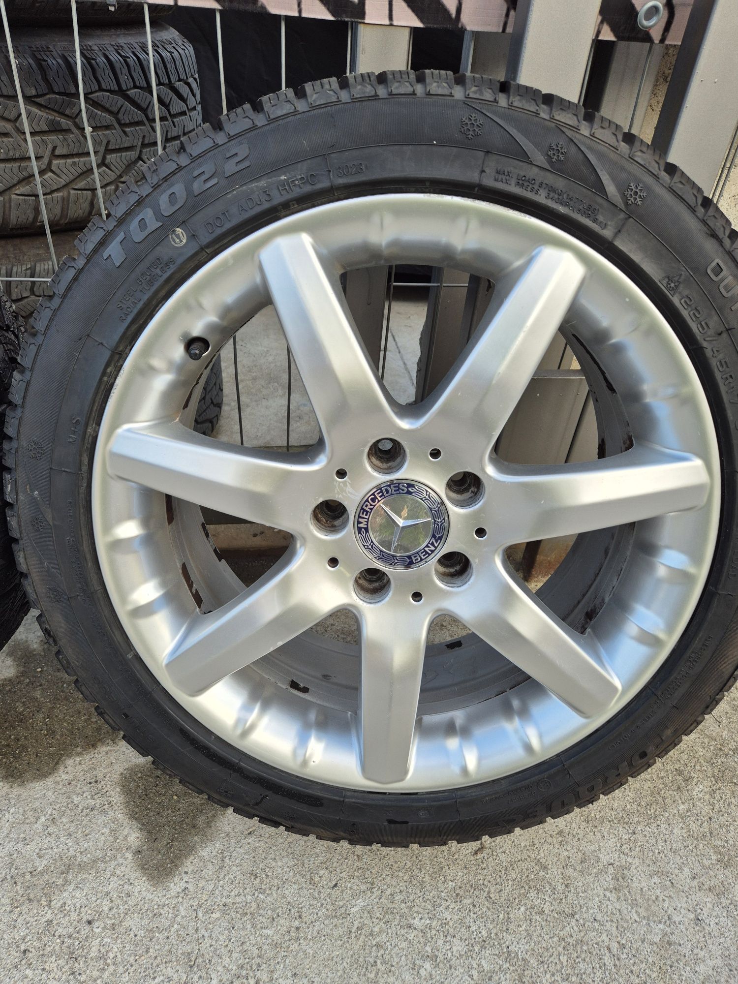 Джанти Mercedes 17 цола , 5х112 , 7j , et37 , 225/45/17