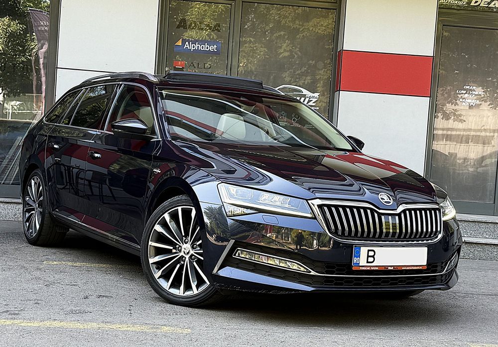 Skoda Superb 4x4/L&K/FaruriLed/Panoramic/CeasuriPlasma/Piele/Keyless/Kanton