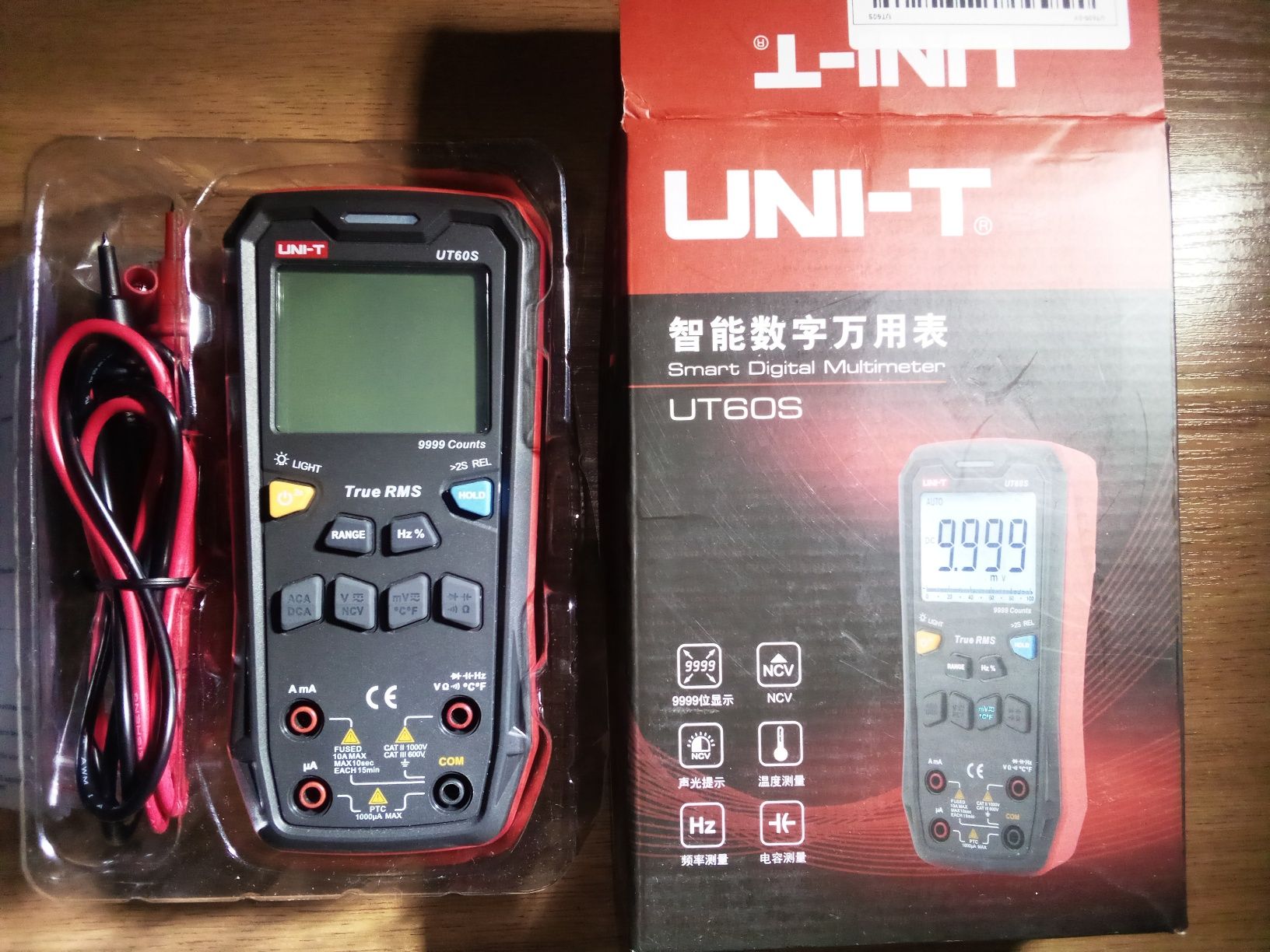 Мультиметр Uni-t UT60S Измерительный прибор вольтметр, амперметр