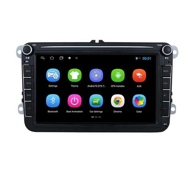 Navigatie Android 13 Dedicata VW Passat Golf, Skoda Octavia, Seat Leon