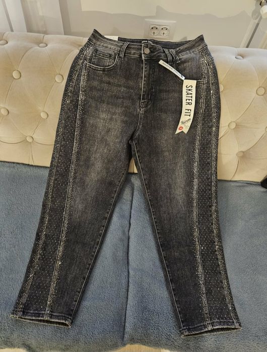 Blugi denim dama elastici