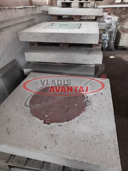 Placi din beton armate cu capac sau simple pentru canalizare STOC